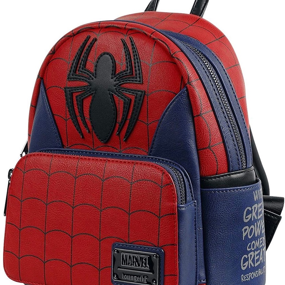 Loungefly Spider Man Mini Backpack New